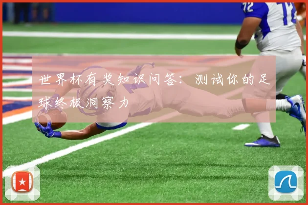 世界杯有奖知识问答：测试你的足球终极洞察力
